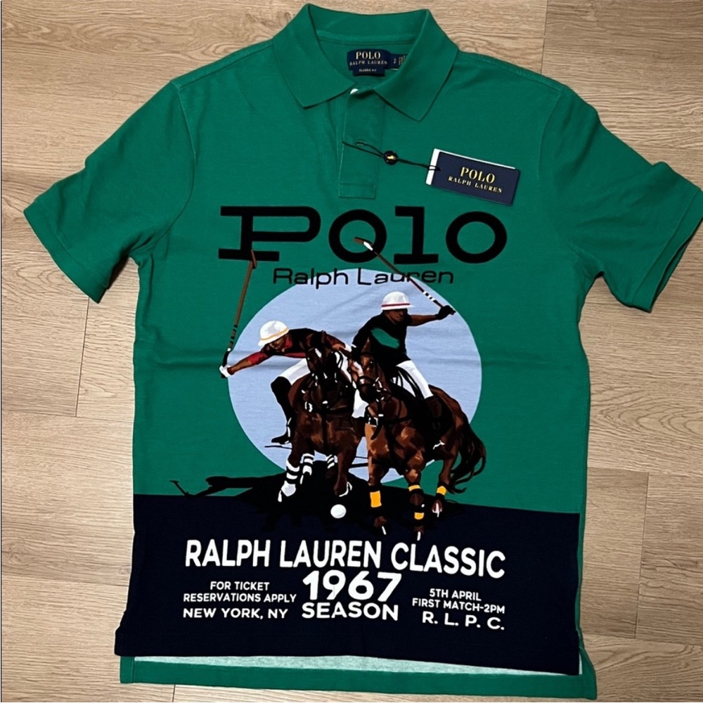 Ralph Lauren Polo Shirt with Graphic Design